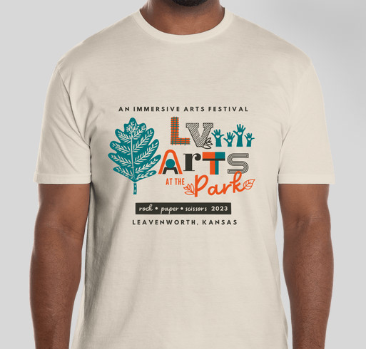 LV Arts at the Park Shirt 2023 Fundraiser - unisex shirt design - front