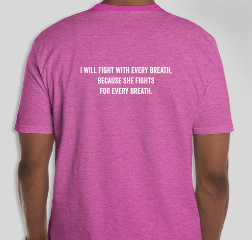 Abigail’s Advocates for the Cystic Fibrosis Foundation 2024 Fundraiser - unisex shirt design - back