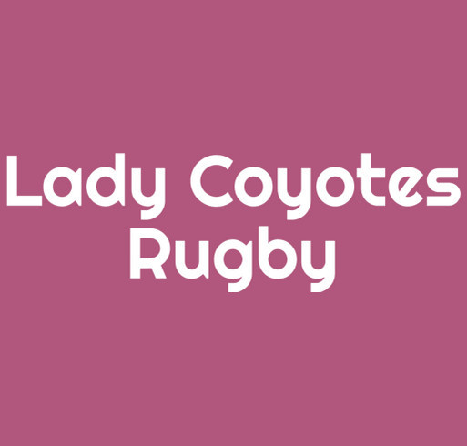 Lady Coyotes shirt design - zoomed
