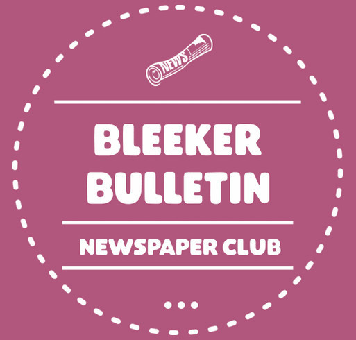 Bleeker Bulletin 2024 Apparel shirt design - zoomed