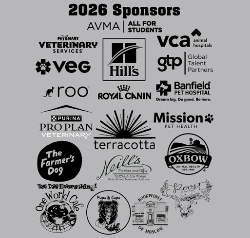 SAVMA Rabies Run 2026 shirt design - zoomed