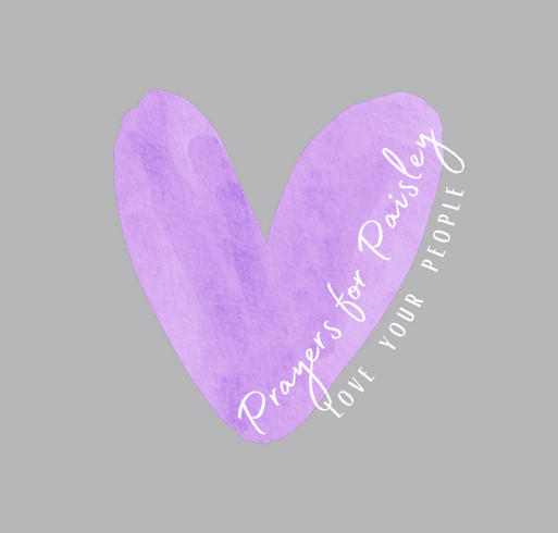 Prayers for Paisley shirt design - zoomed