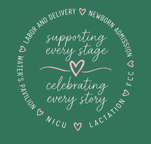 Women's Shared Governance Fundraiser shirt design - zoomed