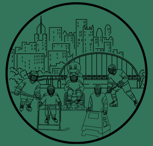 Pittsburgh Emperors Special Hockey Fundraiser shirt design - zoomed