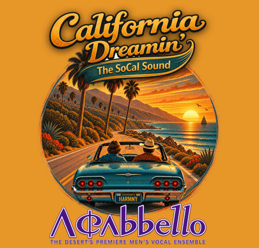 California Dreamin' Looks Good on You! shirt design - zoomed