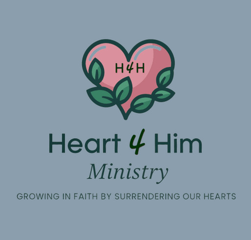 Heart 4 Him Ministry shirt design - zoomed