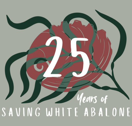 Summer 2026 T-Shirt Fundraiser - Team White Abalone shirt design - zoomed