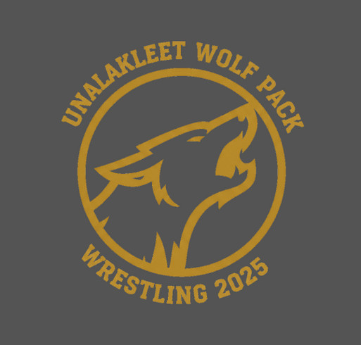 UNK wrestling 2025 shirt design - zoomed