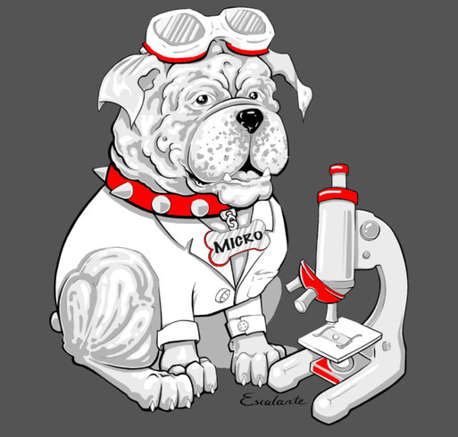 Department of Microbiology Fall 2026 shirt design - zoomed