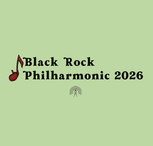 The Black Rock Philharmonic 2026 Season shirt design - zoomed