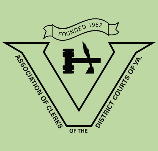 T-Shirt Fundraiser to Support Virginia District Court Clerks Annual Conference shirt design - zoomed