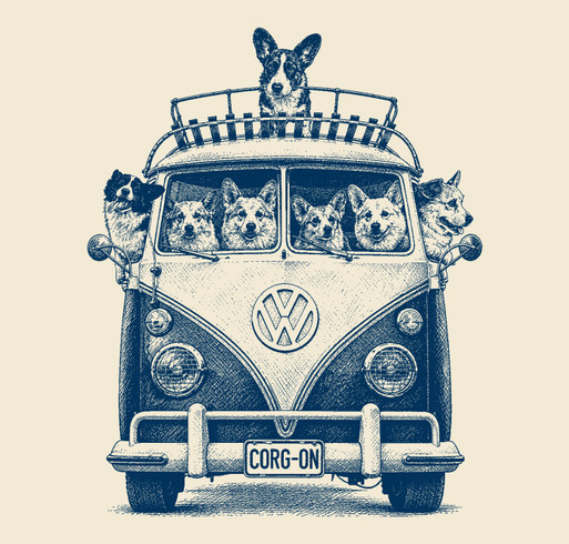Key Icon Ico 2026 St Jude Corgi T-shirt Fundraiser Custom Ink Fundraising