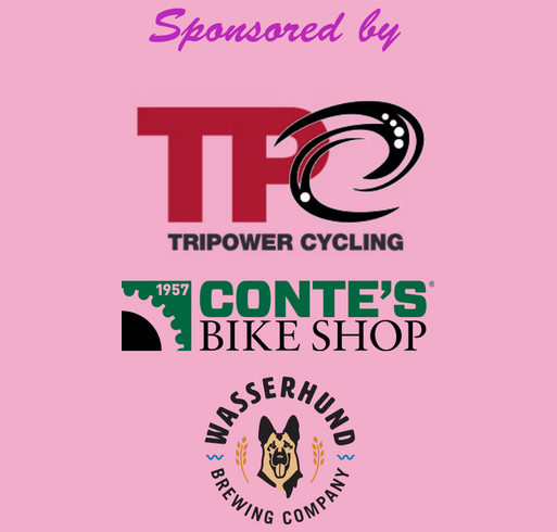 2026 TriPower Cycling H4TG Fundraiser shirt design - zoomed