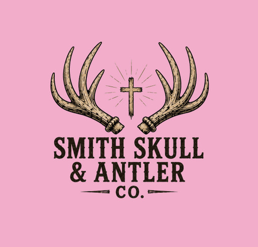 Smith Skull & Antler co. Fall Tshirt Sale shirt design - zoomed