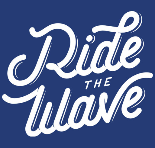 Ride the Wave. Wear the Pride. Support the Class of 2028! shirt design - zoomed