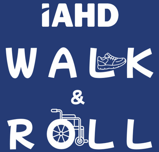 IAHD Walk & Roll T-Shirts shirt design - zoomed