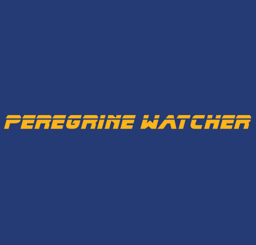 Predatory Bird Research Group Volunteer Swag Relaunch shirt design - zoomed