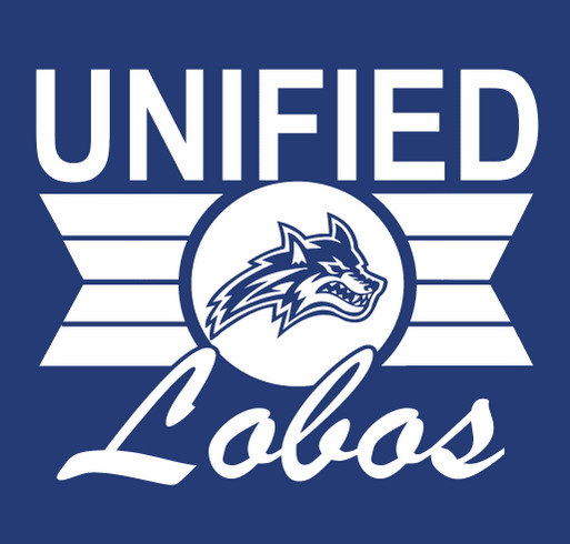 Special Olympics Unified -Unified Lobos shirt design - zoomed