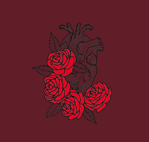 Jules Rose Merch shirt design - zoomed