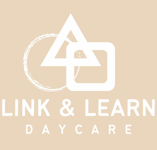 Link & Learn Daycare Fundraiser shirt design - zoomed