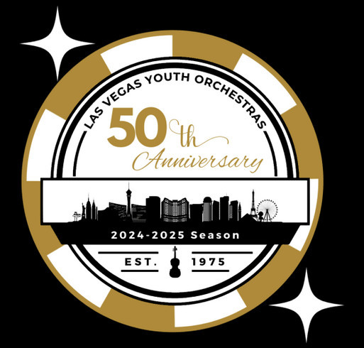 LVYO 50th Polos shirt design - zoomed