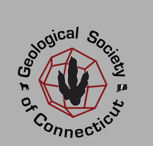 Geological Society of Connecticut Student Fund shirt design - zoomed