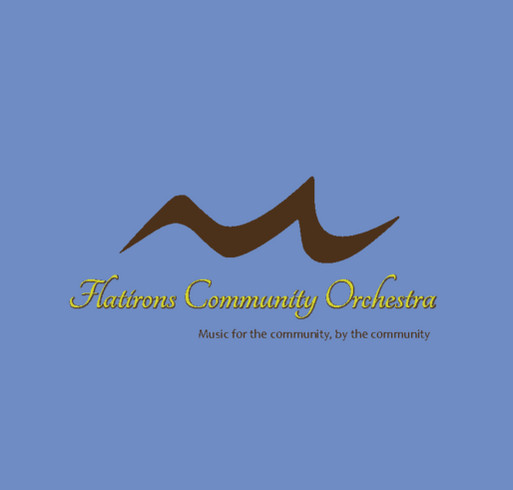 Flatirons Community Orchestra shirt design - zoomed