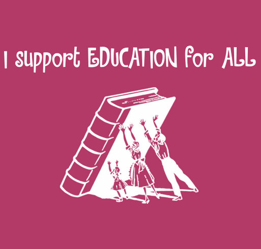 Support Education in Uganda shirt design - zoomed