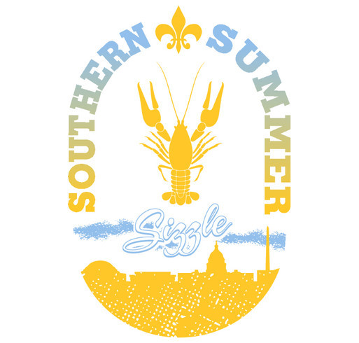 Summer Sizzle Fundraiser - T-shirts #1 shirt design - zoomed
