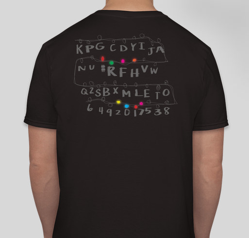 David Cook's Team for a Cure T-Shirt - 2017 Race for Hope Fundraiser - unisex shirt design - back