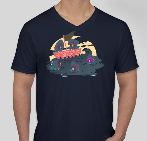 Prissy & Pop's Shark Week Fundraiser Fundraiser - unisex shirt design - front