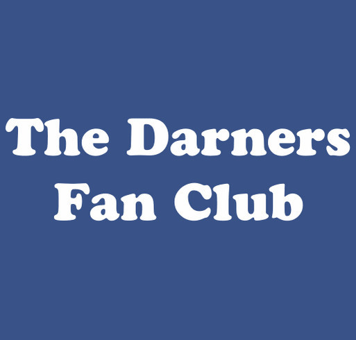The Darners Fan Club Official T-Shirt shirt design - zoomed