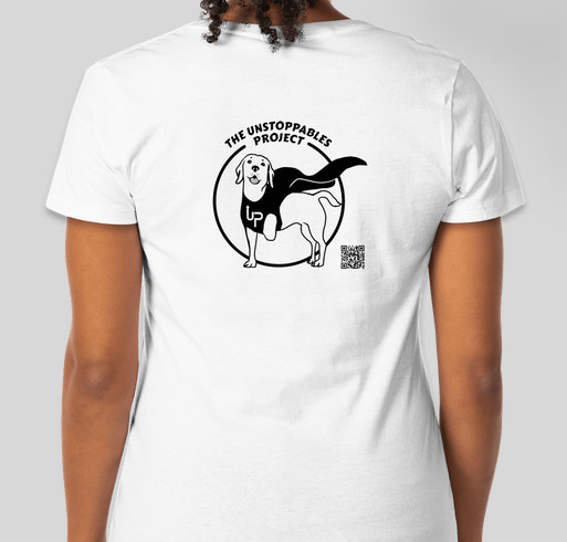Be Unstoppable (Round 1) Fundraiser - unisex shirt design - back