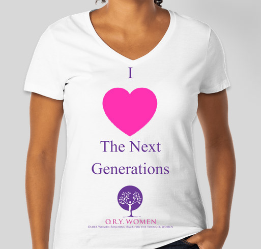 I HEART THE NEXT GENERATIONS 2015!! Fundraiser - unisex shirt design - front
