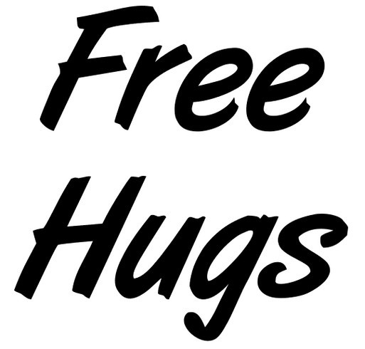 Free Hugs Events in DC-MD-VA shirt design - zoomed