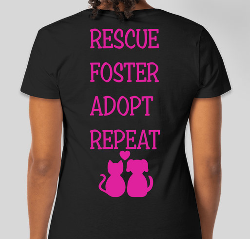 Support Almost Home Pet Rescue! Fundraiser - unisex shirt design - back