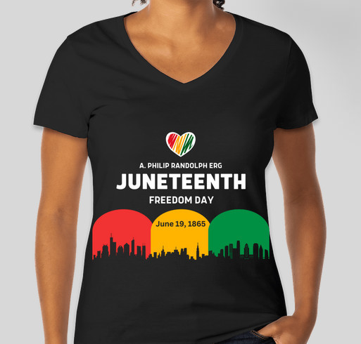 Juneteenth Celebration Fundraiser - unisex shirt design - front