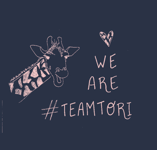 We are #TeamTori shirt design - zoomed