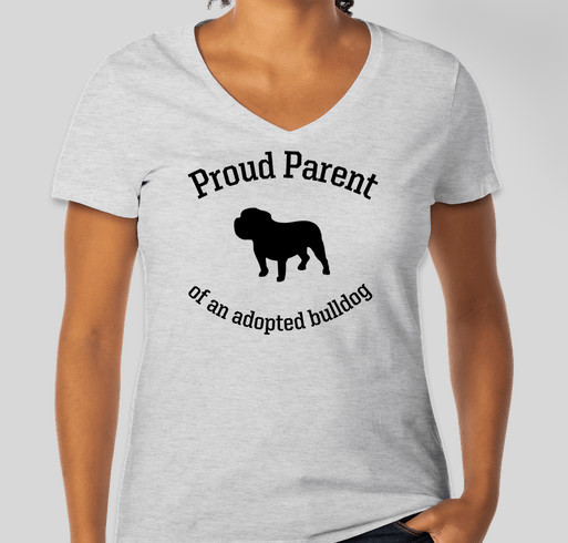 Illinois English Bulldog Rescue Fundraiser - unisex shirt design - front