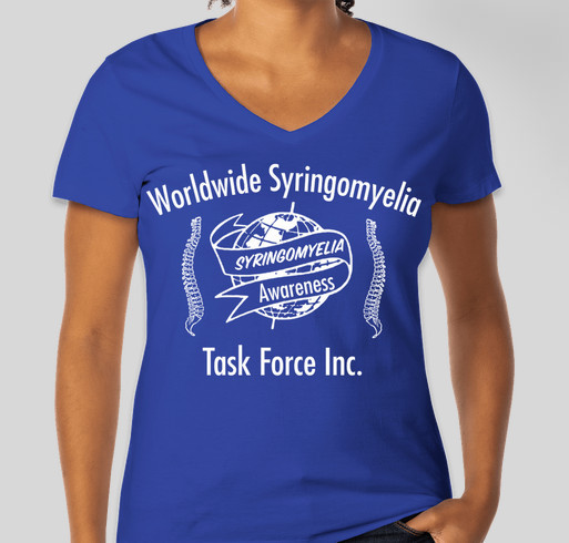Worldwide Syringomyelia & Chiari Task Force Inc. T-shirt fundraiser Fundraiser - unisex shirt design - front