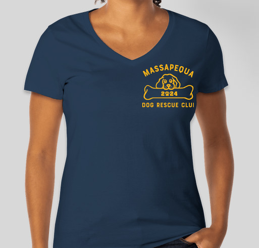 Massapequa Dog Rescue Club Fundraiser Fundraiser - unisex shirt design - front