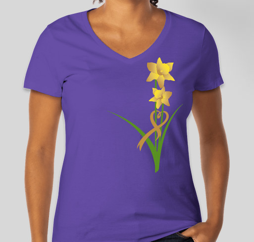 Mother's Day - V-neck Fundraiser - unisex shirt design - front