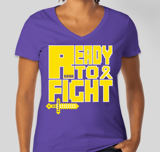 Reese - Ready to Fight! Fundraiser - unisex shirt design - front