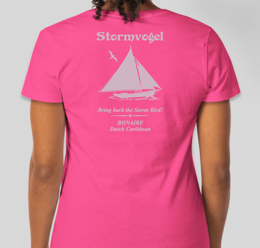 Project Stormvogel Fundraiser - unisex shirt design - back
