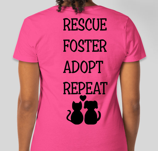 Support Almost Home Pet Rescue! Fundraiser - unisex shirt design - back