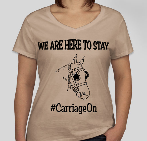 Save NYC Horse Carriages ! Fundraiser - unisex shirt design - front