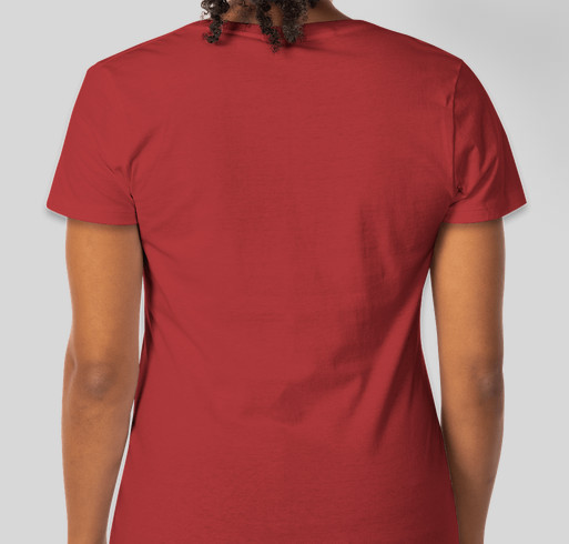 Tallulah on a T-Shirt for SaveABunny! Fundraiser - unisex shirt design - back