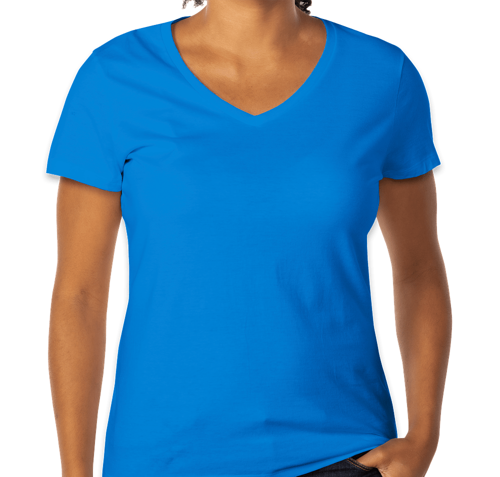Hanes Women's Perfect-T V-Neck T-shirt