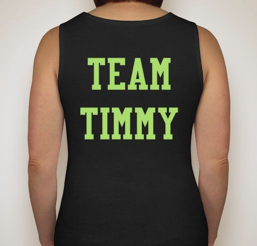 Team Timmy Fundraiser - unisex shirt design - back