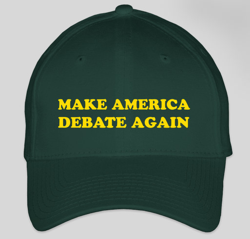 Make America Debate Again! #OpenTheDebates to all ballot-qualified candidates! #MADA Fundraiser - unisex shirt design - front